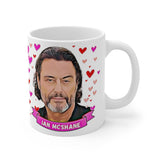 Ian McShane Cute Gift Mug. Stunning Oil Painting Design. Great Fan Present! Handmade Locally