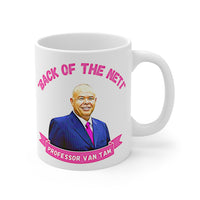 Professor Jonathan Van Tam "Back of the NET!" JVT Gift Mug. Handmade in England