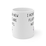 I Hope Your New Flatmates Are Not CUNTS - New Flat Moving Home Present. Funny Rude Student Gift Mug.Handmade in England