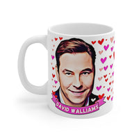 David Walliams Cute Gift Mug. Stunning Oil Painting Design. Great Little Britain Fan Present! Handmade Locally