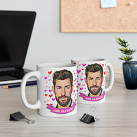 John Krasinski Cute Gift Mug. Stunning Oil Painting Design. Great Fan Present! Handmade Locally