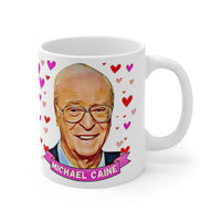 Michael Caine Cute Gift Mug. Stunning Oil Painting Design. Great Fan Present! Handmade Locally