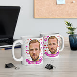 Harry Kane Cute Gift Mug. Stunning Oil Painting Design. Great England Football Team Fan Present! Handmade Locally