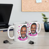 Idris Elba Cute Mug. Great Present For Fans! Handmade in England