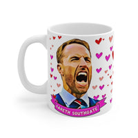 Gareth Southgate Cute Gift Mug. Stunning Oil Painting Design. Great England Manager Football Team Fan Present! Handmade Locally