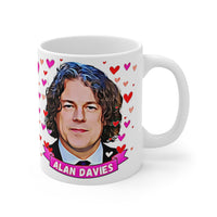 Alan Davies Cute Gift Mug. Stunning Oil Painting Design. Great Fan Present! Handmade Locally