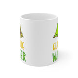 GLAMPING WANKER -  Funny Cheeky Cute Camping Staycation Holiday Gift Mug! Handmade in England