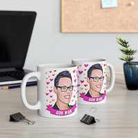 Gok Wan Cute Gift Mug. Stunning Oil Painting Design. Great Fan Present! Handmade Locally