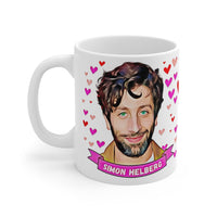 Simon Helberg Cute Gift Mug. Stunning Oil Painting Design. Great Fan Present! Handmade Locally