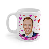 Matt Hancock Appreciation Society Gift Fan Mug. Conservative Party Present. Handmade in England