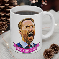 Gareth Southgate Cute Gift Mug. Stunning Oil Painting Design. Great England Manager Football Team Fan Present! Handmade Locally