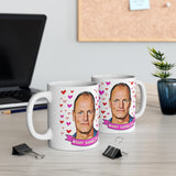 Woody Harrelson  Cute Gift Mug. Stunning Oil Painting Design. Great Fan Present! Handmade Locally!