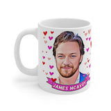 James McAvoy Cute Gift Mug. Stunning Oil Painting Design. Great Fan Present! Handmade Locally