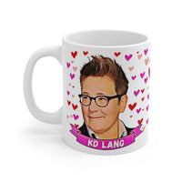 KD Lang Cute Gift Mug. Stunning Oil Painting Design. Great Fan Present! Handmade Locally