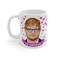 Ed Sheeran Cute Gift Mug. Stunning Oil Painting Design. Great Fan Present! Handmade