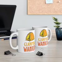 GLAMPING WANKER -  Funny Cheeky Cute Camping Staycation Holiday Gift Mug! UK Designed & Handmade