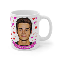 Dylan O'Brien  Cute Gift Mug. Stunning Oil Painting Design. Great Fan Present! Handmade