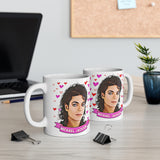 Michael Jackson Cute Gift Mug. Stunning Oil Painting Design. Great Fan Present! Handmade Locally