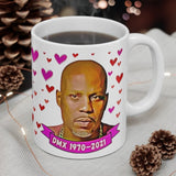 DMX Rapper Earl Simmons Commemorative Gift Mug. Fan Present. Handmade.