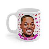 Will Smith Cute Gift Mug. Stunning Oil Painting Design. Great Fan Present! Handmade in USA