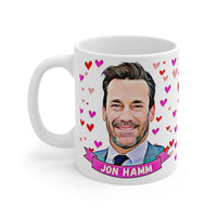 Jon Hamm Cute Gift Mug. Stunning Oil Painting Design. Great Fan Present! Handmade Locally