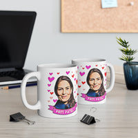 Priti Patel Appreciation Society Gift Fan Mug. Conservative Party Present. Handmade in England