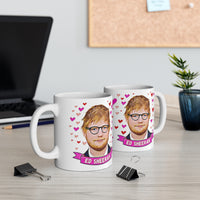 Ed Sheeran Cute Gift Mug. Stunning Oil Painting Design. Great Fan Present! Handmade