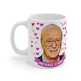 Michael Caine Cute Gift Mug. Stunning Oil Painting Design. Great Fan Present! Handmade Locally