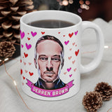 Derren Brown Cute Gift Mug. Stunning Oil Painting Design. Great Fan Present! Handmade in England.