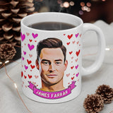 James Farrar Cute Gift Mug. Stunning Oil Painting Design. Great Eastenders Fan Present! Handmade Locally