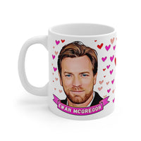 Ewan Mcgregor Cute Gift Mug. Stunning Oil Painting Design. Great Fan Present! Handmade