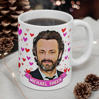 Michael Sheen Cute Gift Mug. Stunning Oil Painting Design. Great Fan Present! Handmade Locally