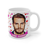 Jamie Dornan  Cute Gift Mug. Stunning Oil Painting Design. Great Fan Present! Handmade