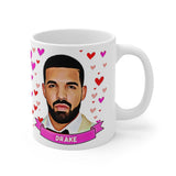 Drake Cute Gift Mug. Stunning Oil Painting Design. Great Fan Present! Handmade Locally