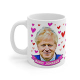 Prime Minister Boris Johnson Appreciation Society Gift Fan Mug. Conservative Party Present.  Handmade in England