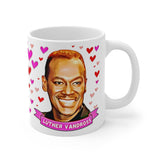 Luther Vandross Cute Gift Mug. Stunning Oil Painting Design. Great Fan Present! Handmade in USA