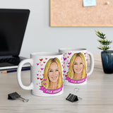 Kylie Minogue Cute Gift Mug. Stunning Oil Painting Design. Great Fan Present! Handmade Locally