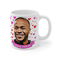 Raheem Sterling Cute Gift Mug. Stunning Oil Painting Design. Great England Football Team Fan Present! Handmade Locally