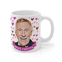 Bruce Forsyth Cute Gift Mug. Stunning Oil Painting Design. Great Fan Present! Handmade Locally