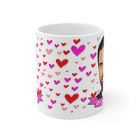 Rylan Clark Cute Mug. Stunning Oil Painting Design. Great Present For Fans! Handmade Locally!