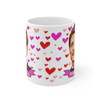 Pedro Pascal Cute Gift Mug. Stunning Oil Painting Design. Great Fan Present! Handmade Locally