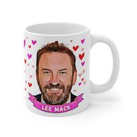 Lee Mack Cute Mug. Stunning Oil Painting Design. Great Fan Present! Handmade in England