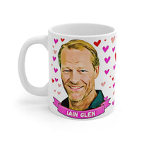 Iain Glen Cute Gift Mug. Stunning Oil Painting Design. Great Present For Fans! Handmade in England