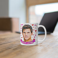 Taylor Lautner Cute Gift Mug. Stunning Oil Painting Design. Great Fan Present! Handmade Locally