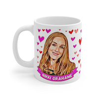 Nikki Grahame Commemorative Gift Fan Mug. Big Brother Fan Present. Handmade in England