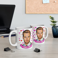 Chris Pine Cute Gift Mug. Stunning Oil Painting Design. Great Fan Present! Handmade Locally