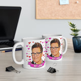 KD Lang Cute Gift Mug. Stunning Oil Painting Design. Great Fan Present! Handmade Locally