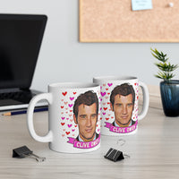 Clive Owen Cute Gift Mug. Stunning Oil Painting Design. Great Fan Present! Handmade Locally!