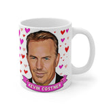 Kevin Coster Cute Gift Mug. Stunning Oil Painting Design. Great Present For Fans! Handmade