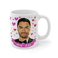 Regé-Jean Actor Gift Mug - Bridgerton TV Series Simon Basset.  Fan Present. Handmade in England.